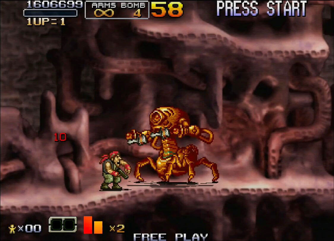 Metal Slug 6 прохождение | Arcade