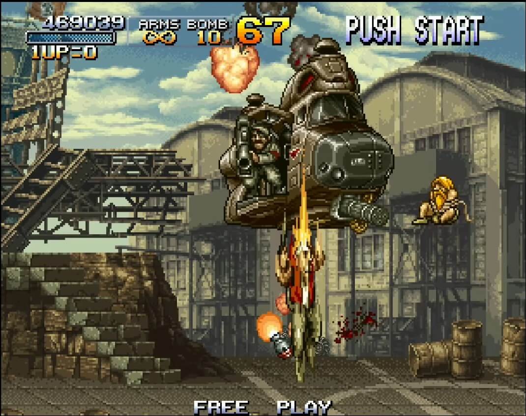 Metal Slug Super Vehicle-001 прохождение | Arcade